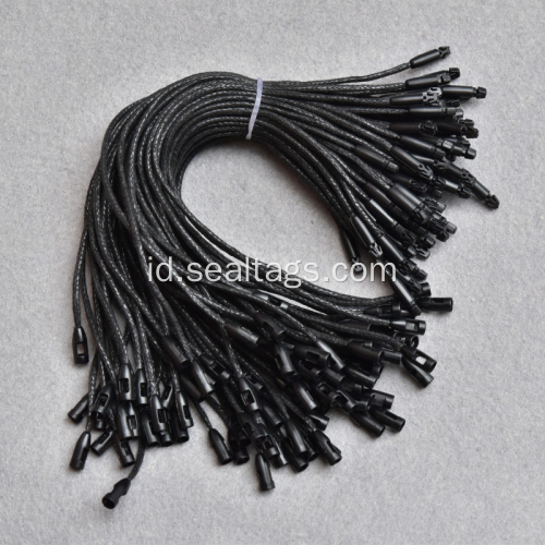 Warna hitam Hangtag String Bullet String Lock